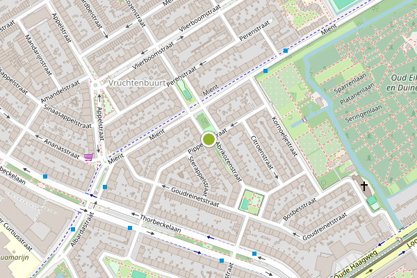 Ambulance-melding op Pippelingstraat, Den Haag op 21 juli, kaart-overzicht