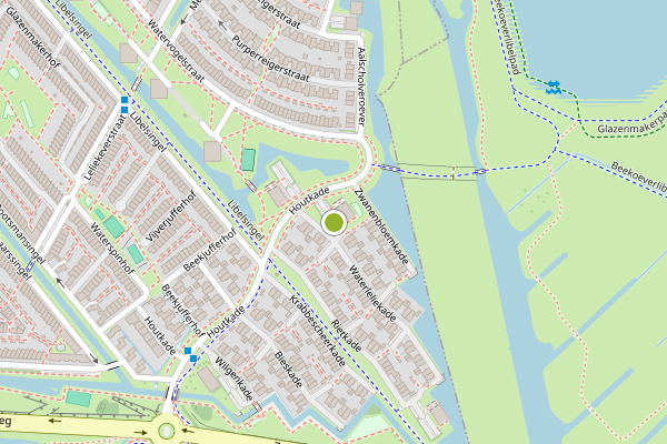 Ambulance-melding op Waterleliekade, Den Haag op 21 juli, kaart-overzicht