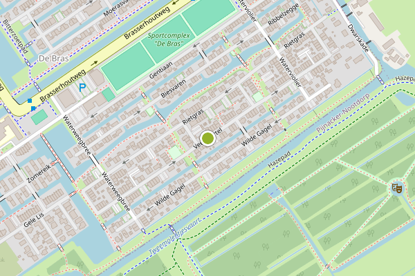Ambulance-melding op Veenwortel, Den Haag op 21 juli, kaart-overzicht