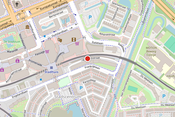 Brandweer-melding op Reimsstraat, Zoetermeer op 22 juli, kaart-overzicht