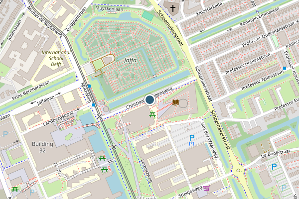 Politie-melding op Christiaan Huygensweg, Delft op 22 juli, kaart-overzicht