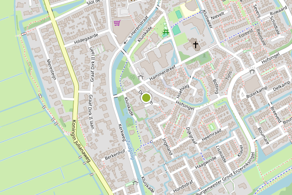 Ambulance-melding op De Barch, Maasland op 13 mei, kaart-overzicht