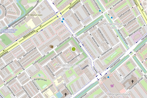 Ambulance-melding op Hooghalenstraat, Den Haag op 22 juli, kaart-overzicht