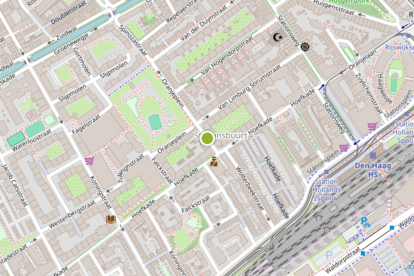 Ambulance-melding op Fannius Scholtenstraat, Den Haag op 22 juli, kaart-overzicht