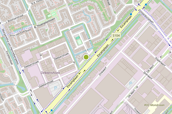 Ambulance-melding op Hendrik van Noortstraat, Den Haag op 23 juli, kaart-overzicht