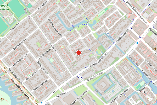 Brandweer-melding op Gerrit Jan van der Veenstraat, Leidschendam op 13 mei, kaart-overzicht