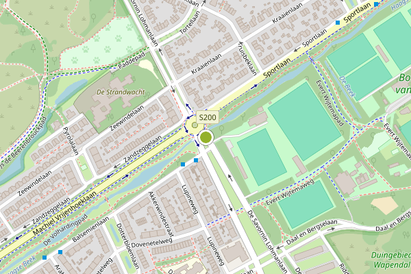Ambulance-melding op De Savornin Lohmanlaan, Den Haag op 23 juli, kaart-overzicht