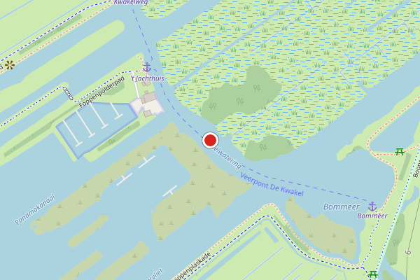 Brandweer-melding op De Kwakel, Maasland op 23 juli, kaart-overzicht