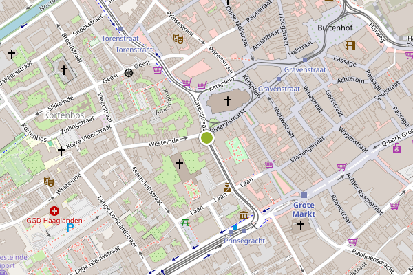 Ambulance-melding op Jan Hendrikstraat, Den Haag op 24 juli, kaart-overzicht
