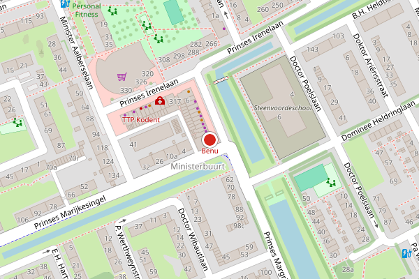 Brandweer-melding op Prinses Margrietsingel, Rijswijk op 13 mei, kaart-overzicht
