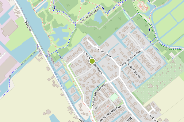 Ambulance-melding op Adriana van Roonlaan, Den Haag op 24 juli, kaart-overzicht