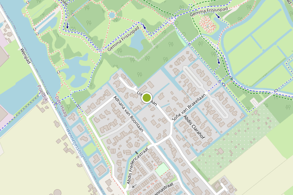 Ambulance-melding op Uithofslaan, Den Haag op 24 juli, kaart-overzicht