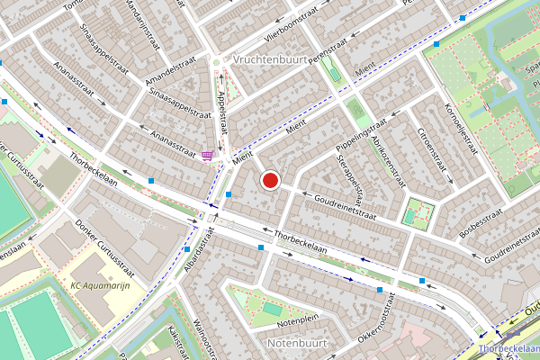 Brandweer-melding op Goudreinetstraat, Den Haag op 13 mei, kaart-overzicht