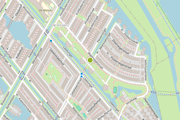 Ambulance-melding op Watervogelstraat, Den Haag op 25 juli, kaart-overzicht