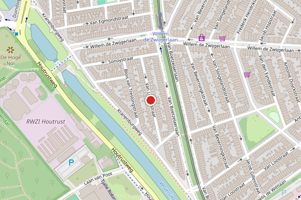 Brandweer-melding op Van Lumeystraat, Den Haag op 25 juli, kaart-overzicht