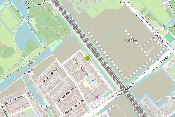 Ambulance-melding op Grote Vuurvlinderstraat, Rijswijk op 25 juli, kaart-overzicht