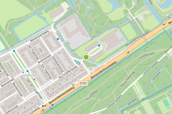 Ambulance-melding op Floris Arntzeniusplein, Den Haag op 25 juli, kaart-overzicht