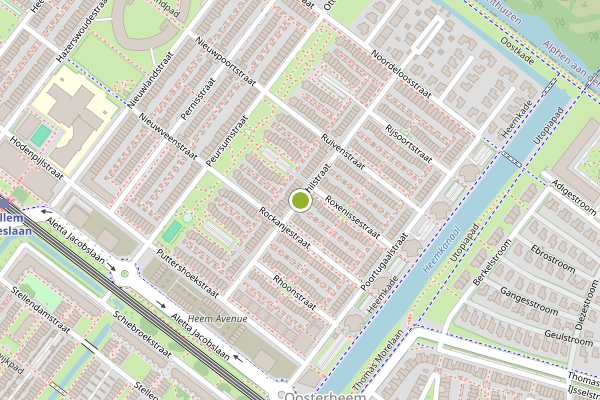 Ambulance-melding op Piershilstraat, Zoetermeer op 26 juli, kaart-overzicht