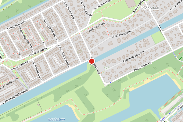 Brandweer-melding op Oostmadeweg, Den Haag op 26 juli, kaart-overzicht