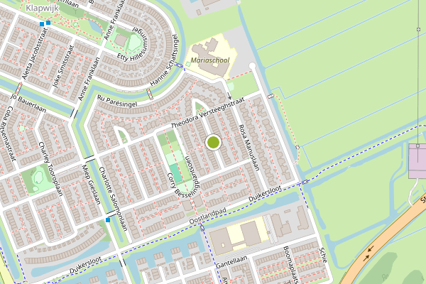 Ambulance-melding op Mina Krusemanstraat, Pijnacker op 26 juli, kaart-overzicht
