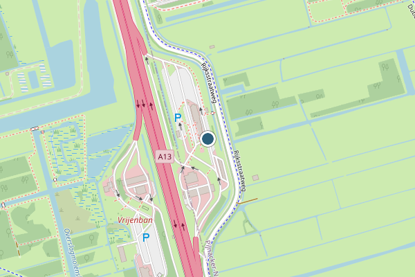 Politie-melding op Ruyven, Delfgauw op 26 juli, kaart-overzicht