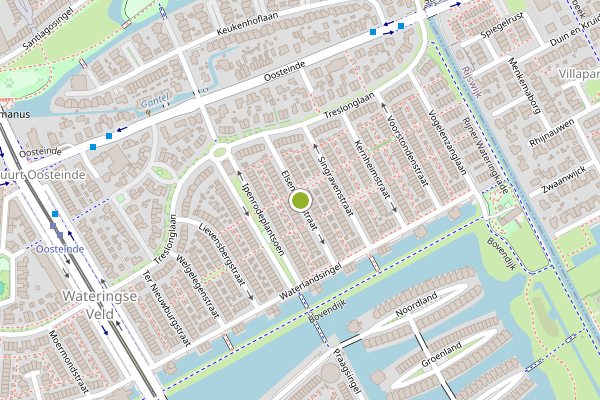 Ambulance-melding op Elsenburgstraat, Den Haag op 26 juli, kaart-overzicht