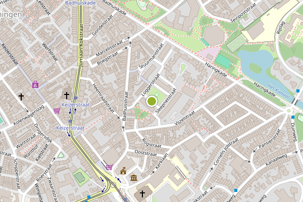 Ambulance-melding op Sleepnetstraat, Den Haag op 26 juli, kaart-overzicht