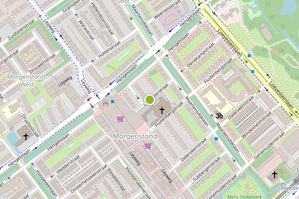 Ambulance-melding op Lonnekerstraat, Den Haag op 26 juli, kaart-overzicht
