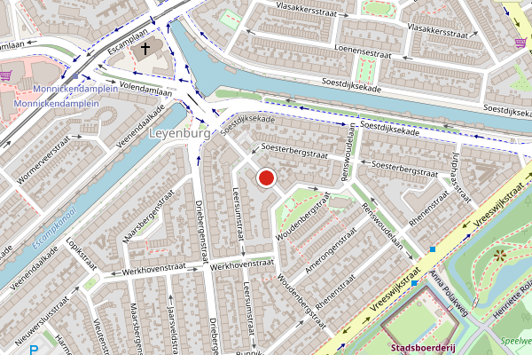 Brandweer-melding op IJsselsteinstraat, Den Haag op 27 juli, kaart-overzicht