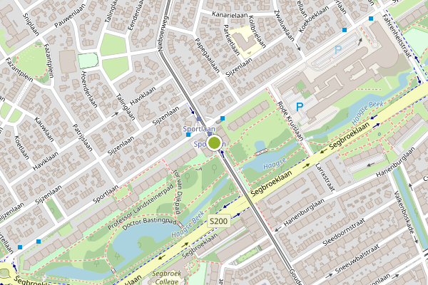 Ambulance-melding op Goudenregenstraat, Den Haag op 27 juli, kaart-overzicht