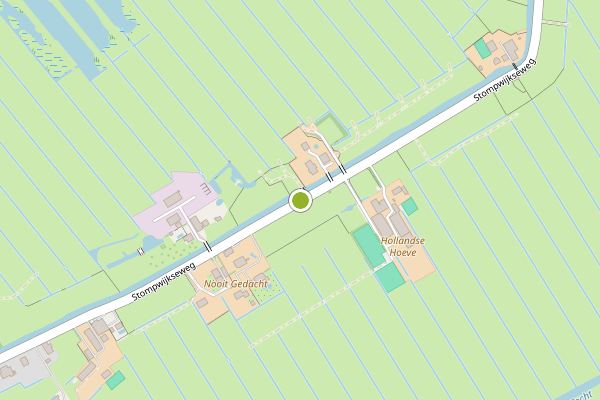 Ambulance-melding op Stompwijkseweg, Leidschendam op 27 juli, kaart-overzicht