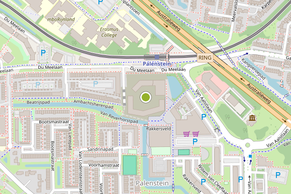Ambulance-melding op Croesinckplein, Zoetermeer op 28 juli, kaart-overzicht
