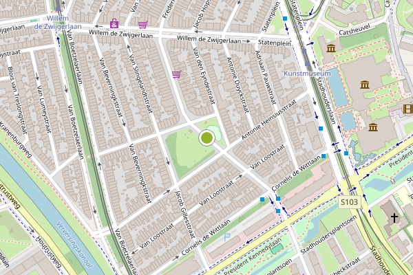 Ambulance-melding op Frederik Hendrikplein, Den Haag op 29 juli, kaart-overzicht