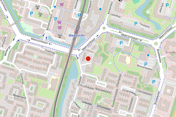 Brandweer-melding op Moerwater, Zoetermeer op 29 juli, kaart-overzicht