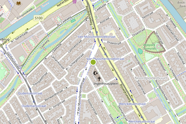 Ambulance-melding op Deimanstraat, Den Haag op 29 juli, kaart-overzicht