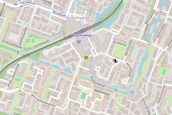 Ambulance-melding op Frits de Zwerverhove, Zoetermeer op 29 juli, kaart-overzicht