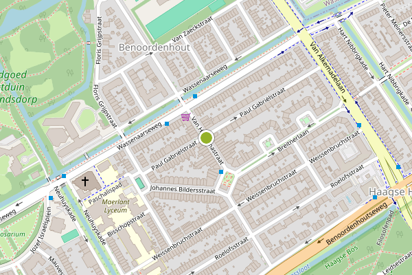 Ambulance-melding op Van Hoytemastraat, Den Haag op 30 juli, kaart-overzicht