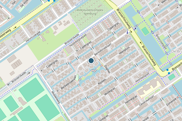 Politie-melding op Berkebroeklaan, Den Haag op 18 mei, kaart-overzicht