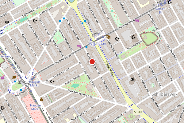 Ambulance + Brandweer samen ter plaatse op Brueghelstraat, Den Haag op 30 juli, kaart-overzicht nieuws-bericht
