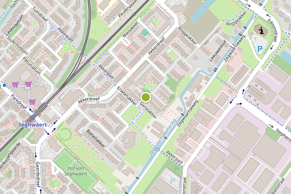 Ambulance-melding op Erwtenakker, Zoetermeer op 30 juli, kaart-overzicht