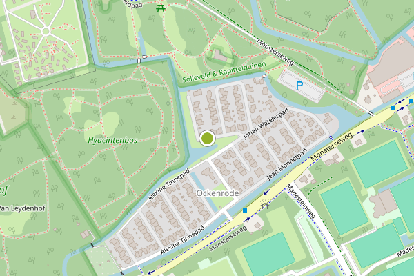 Ambulance-melding op Hanso Idzerdapad, Den Haag op 30 juli, kaart-overzicht