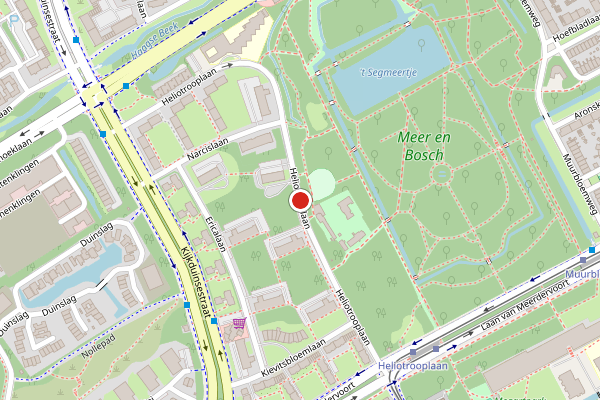 Brandweer-melding op Heliotrooplaan, Den Haag op 31 juli, kaart-overzicht