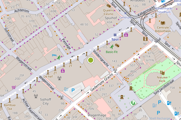 Ambulance-melding op Grote Marktstraat, Den Haag op 31 juli, kaart-overzicht