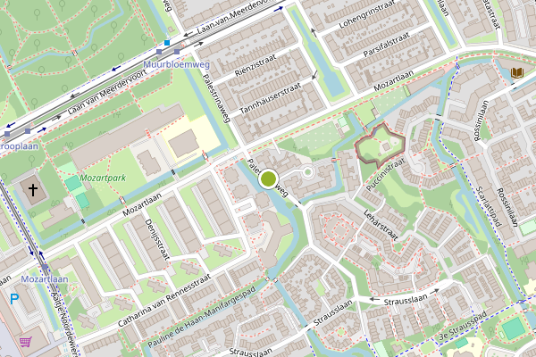 Ambulance-melding op Palestrinaweg, Den Haag op 31 juli, kaart-overzicht