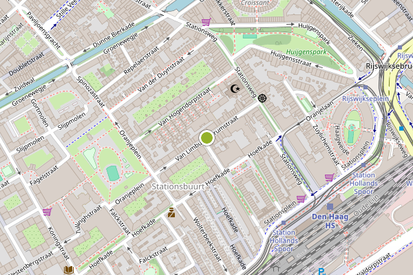 Ambulance-melding op Van Limburg Stirumstraat, Den Haag op 31 juli, kaart-overzicht