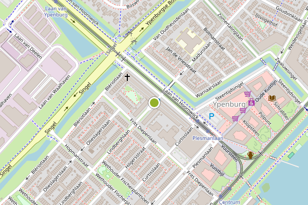Ambulance-melding op Lindberghlaan, Den Haag op 31 juli, kaart-overzicht