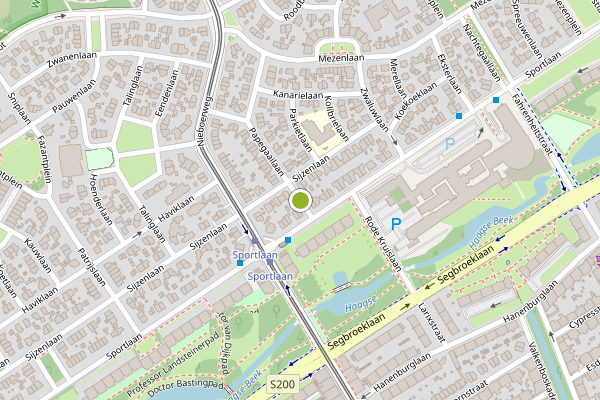 Ambulance-melding op Papegaailaan, Den Haag op 31 juli, kaart-overzicht