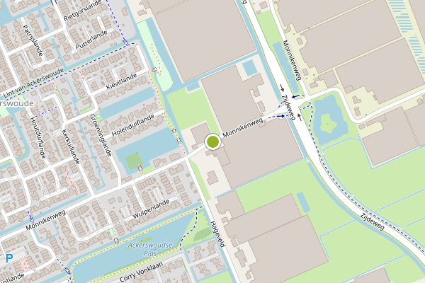 Ambulance-melding op Monnikenweg, Pijnacker op 31 juli, kaart-overzicht