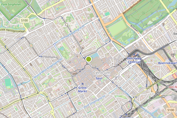 Ambulance-melding op Den Haag op 31 juli, kaart-overzicht