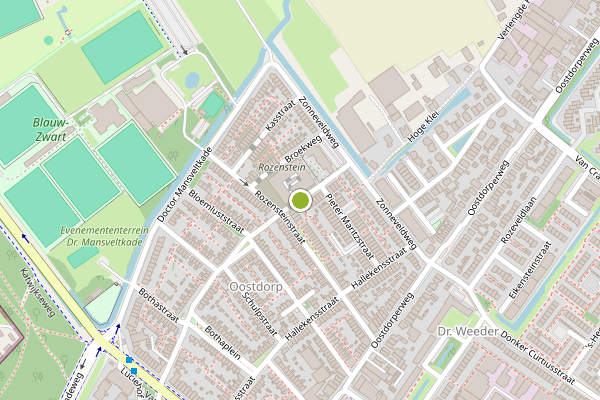 Ambulance-melding op St. Willibrordusstraat, Wassenaar op 1 augustus, kaart-overzicht